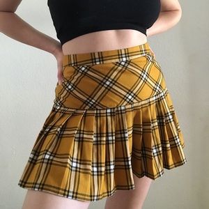 Plaid skirt